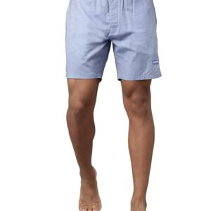 Levi's Style# 028 Plain Woven Boxer Shorts for Men with Side Pockets, Tag Free Comfort & Smartskin Technology