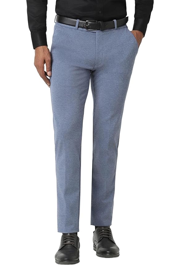 Peter England Men Regular Fit Pants