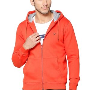 Allen Solly Men Cotton Hooded Sweatshirt