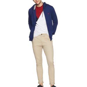 Allen Solly Men Cotton Hooded Sweatshirt