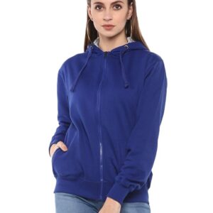 Alan Jones Clothing Women's Cotton Hooded Neck Sweatshirt