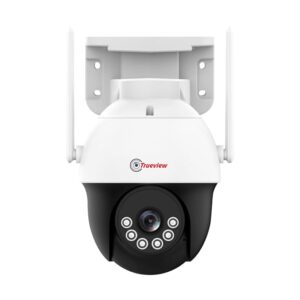 Trueview 3Mp HD 4G SIM Based Pan Tilt CCTV Camera, Outdoor Indoor Security Camera, Water Proof, 2 Way Talk, Cloud Storage, Motion Detect, Supports SD Card Up to 256 GB, Color Night Vision, Alexa