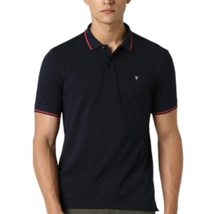 Van Heusen Men's Solid Polo T Shirt