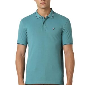 Van Heusen Men's Solid Polo T Shirt